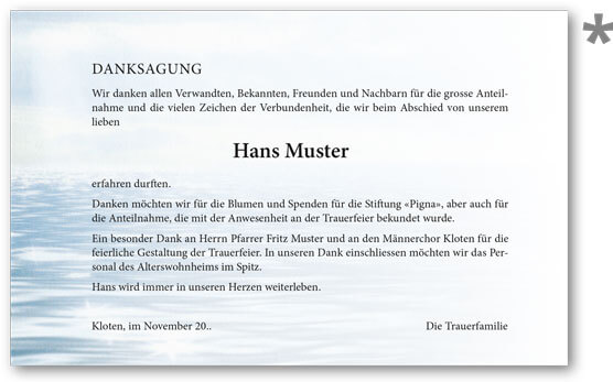 Wasser