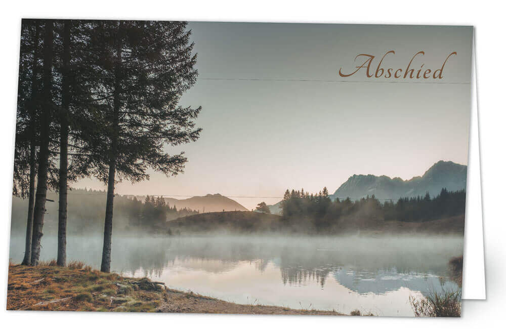 See mit Nebel