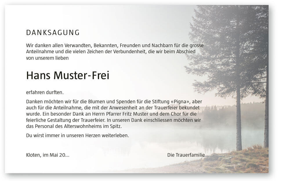 See mit Nebel