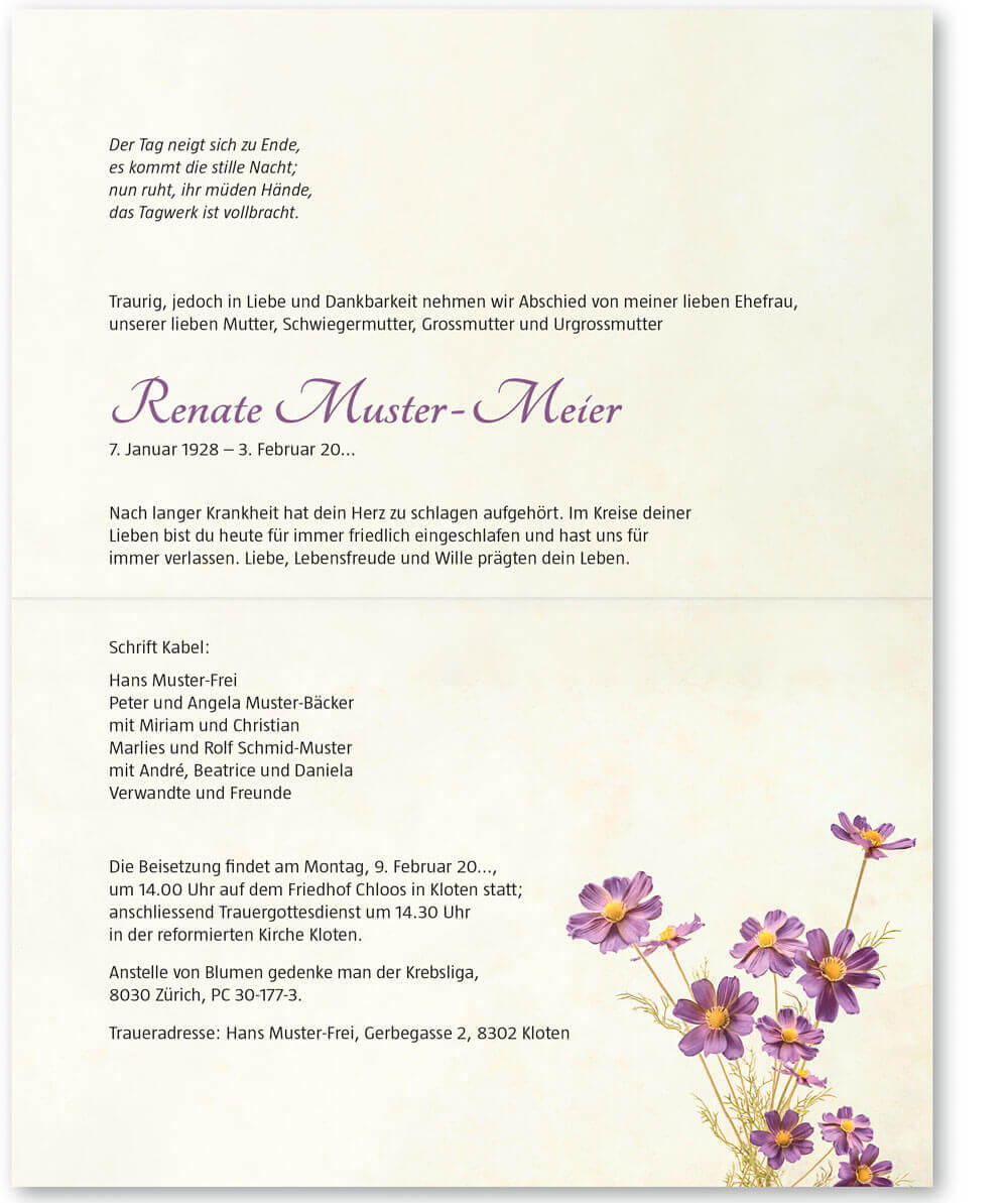 violette Blüten