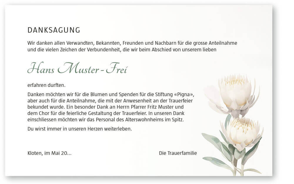 weisse Blüte